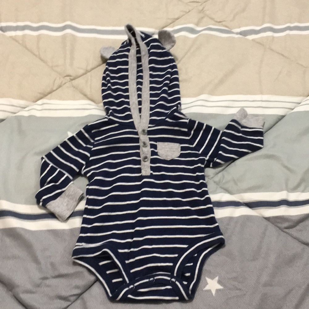 Long Sleeve Hooded Onesie